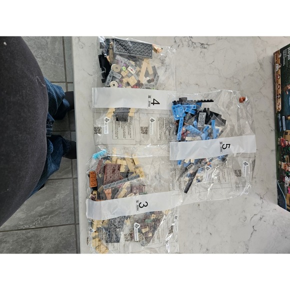 LEGO Harry Potter 75968 4 Privet Drive Instructions Book Parts Kit bags 3, 4, 5 - Picture 3 of 4